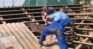 Демонтаж крыши в Кольчугино - стоимость работ от 732 рублей за м2