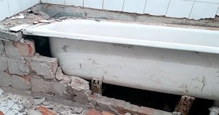 Демонтаж ванной комнаты в Кольчугино - стоимость работ от 837 руб. | Сварной-Кль